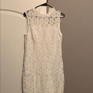 Dress floral white size large